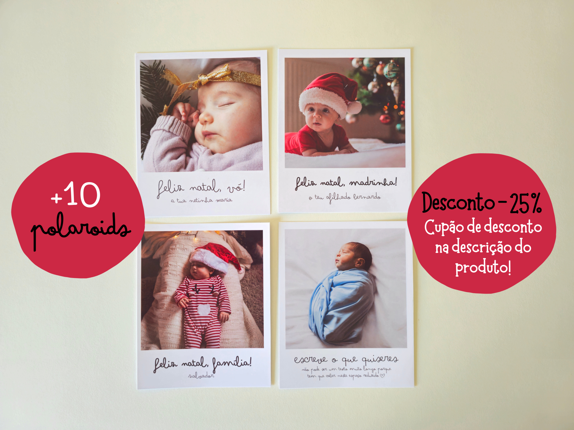 Polaroids natalícias ❤ Polaroids natalícias ❤