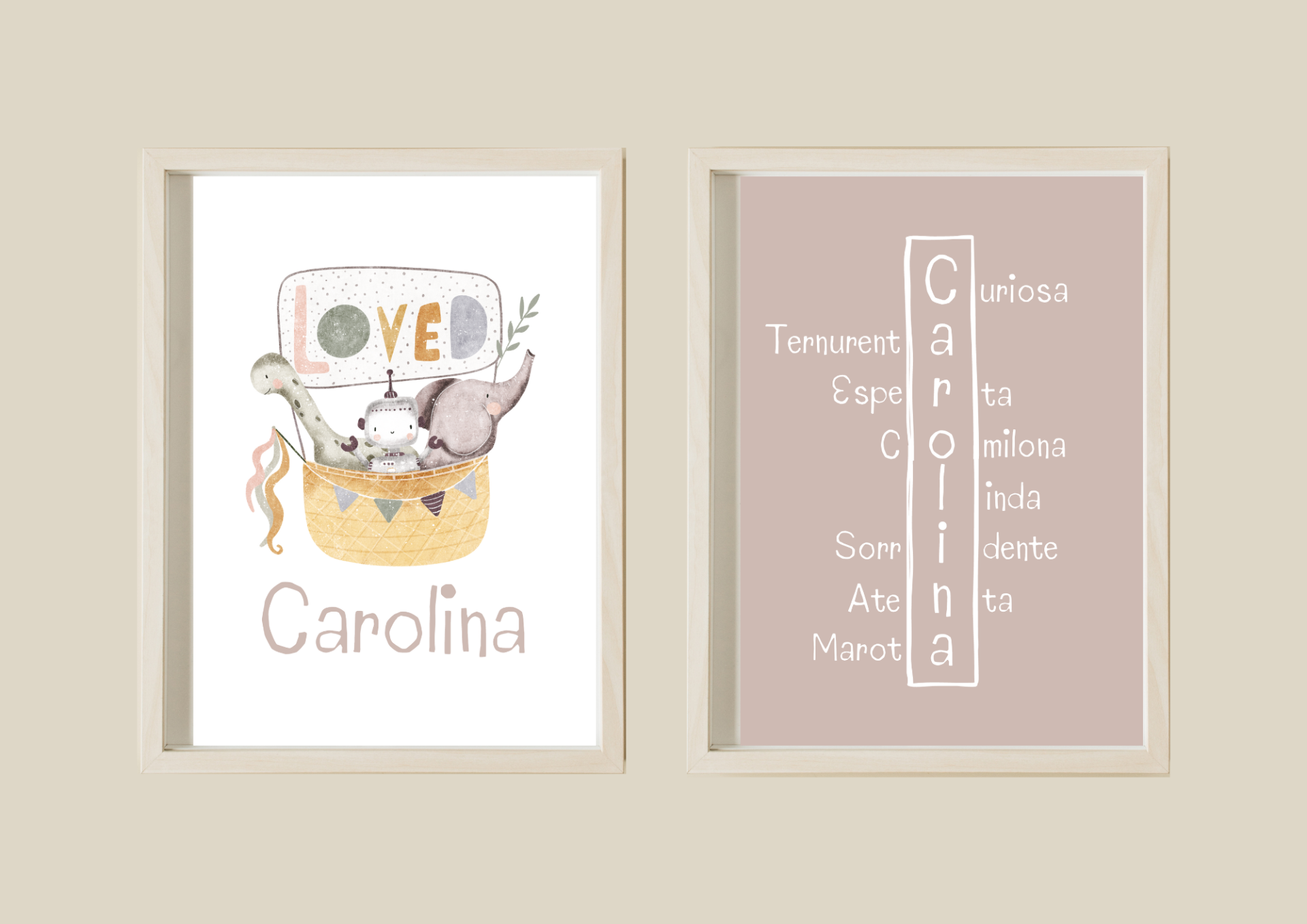 Ilustração com nome: "Loved" Ilustração com nome: "Loved"