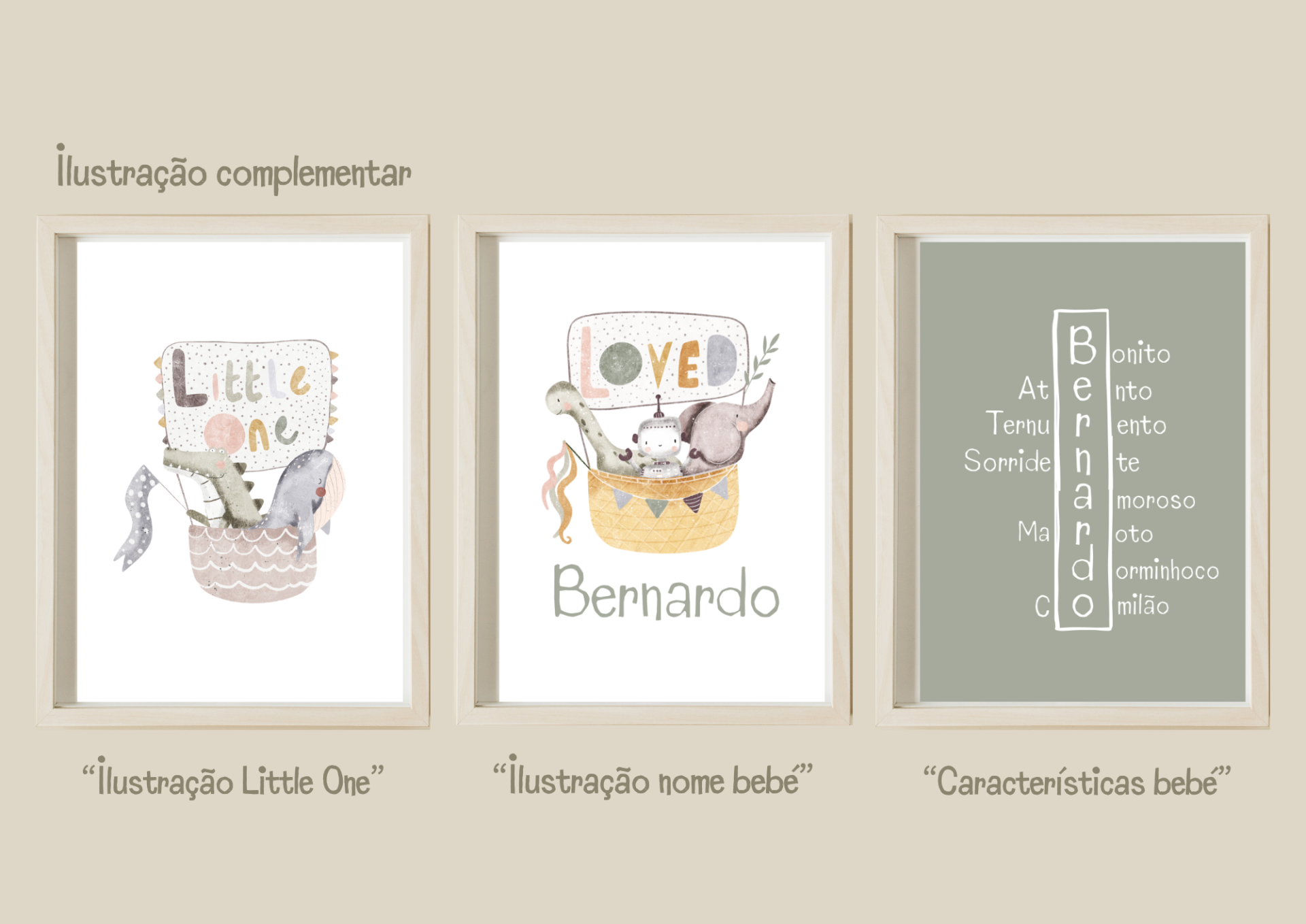 Ilustração com nome: "Loved" Ilustração com nome: "Loved"