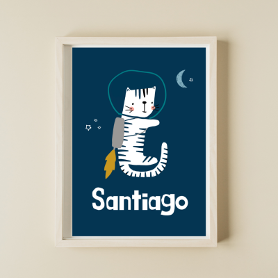 Ilustração com nome: Viagem ao Espaço