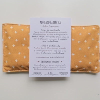 Almofadinha Térmica Enxaquecas
