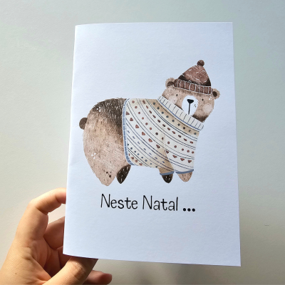 Postal: "Neste Natal ... és o nosso maior presente!"