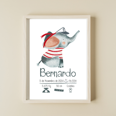 "Aventuras de um elefante navegador"