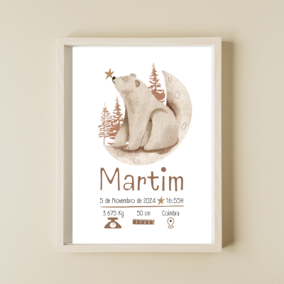 "Ursinho e a estrela companheira"