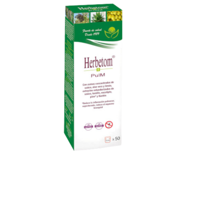Embalagem do produto Herbetom PuiM verde e branco com texto