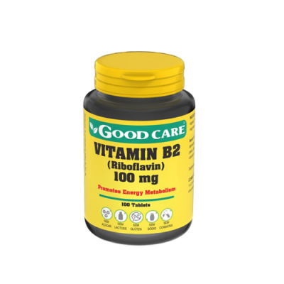 Frasco de comprimidos Vitamin B2 Good Care