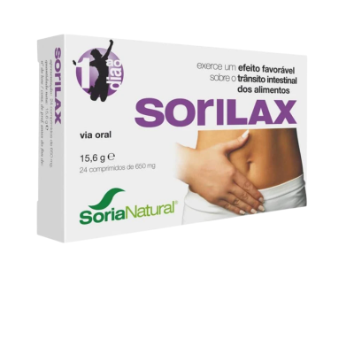 Embalagem de comprimidos Sorilax para trânsito intestinal