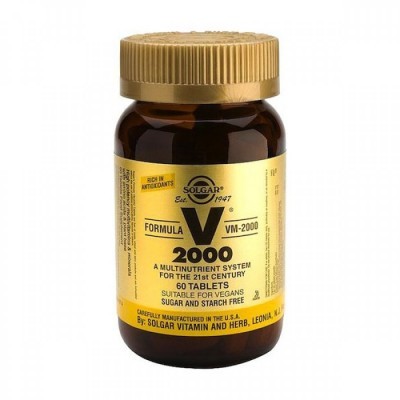 frasco castanho de suplemento Solgar com tampa dourada e etiqueta amarela