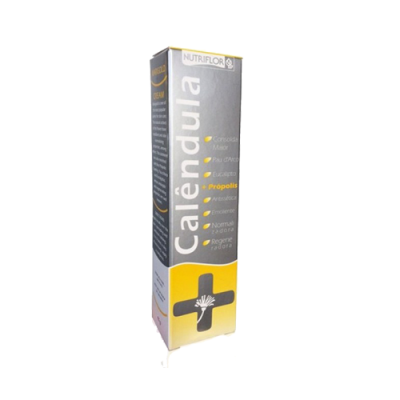 Caixa do produto Calêndula Nutriflora em fundo branco