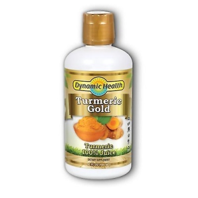 Frasco de suplemento Turmeric Gold