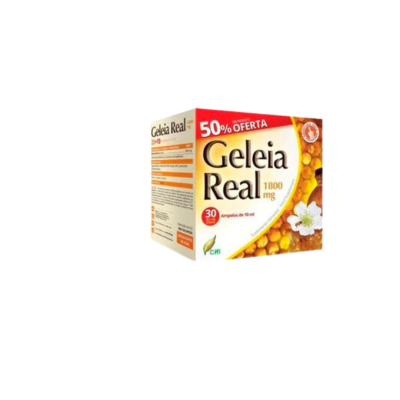 Caixa de Geleia Real com oferta 50%