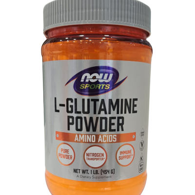 Recipiente de suplemento L-Glutamine Powder da now sports