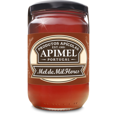 Frasco de mel Apimel Mel de Mil Flores