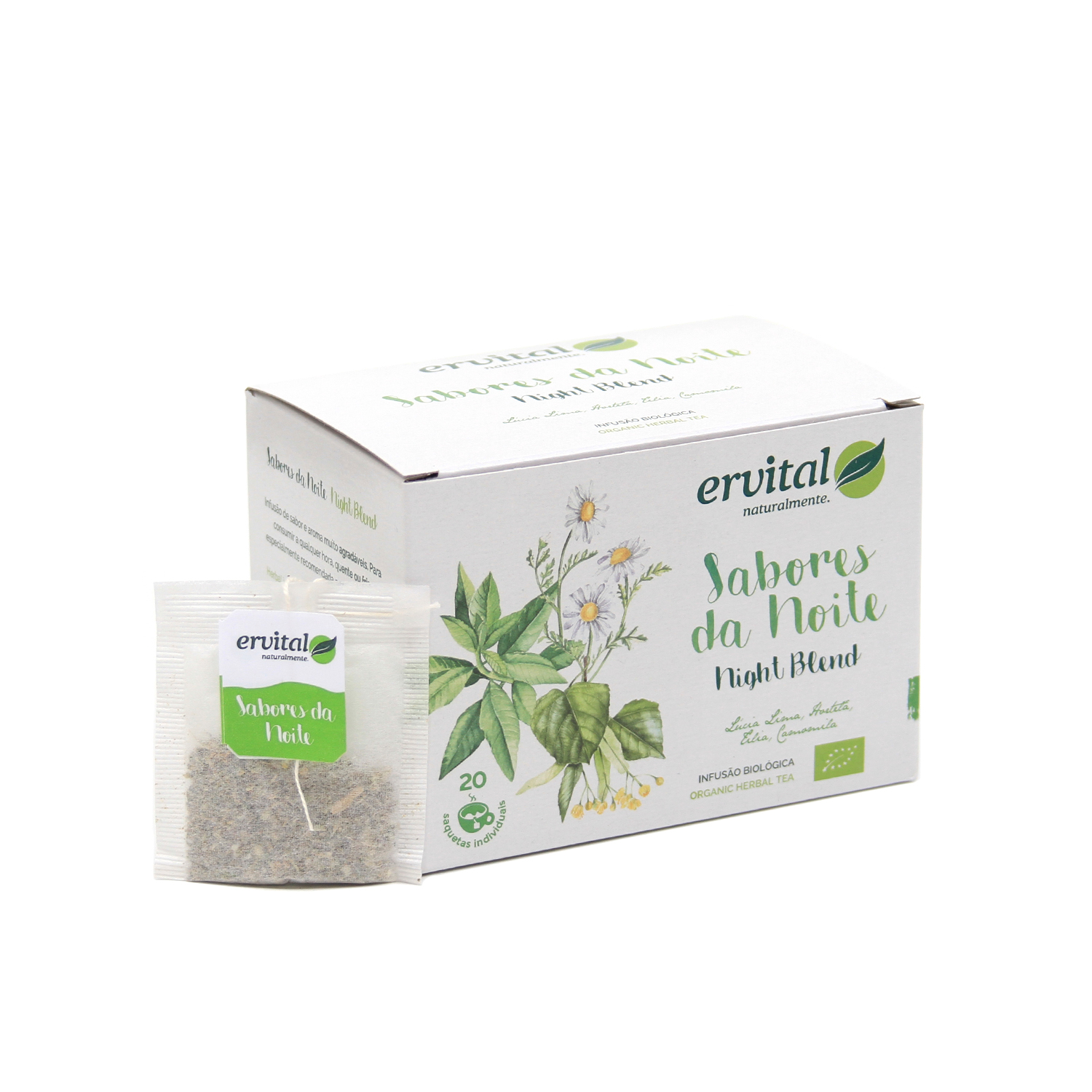 Sabores da Noite - Infusão BIO - 20 Saquetas Sabores da Noite - Infusão BIO - 20 Saquetas