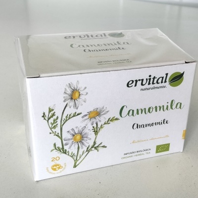 Camomila - Infusão BIO - 20 saquetas