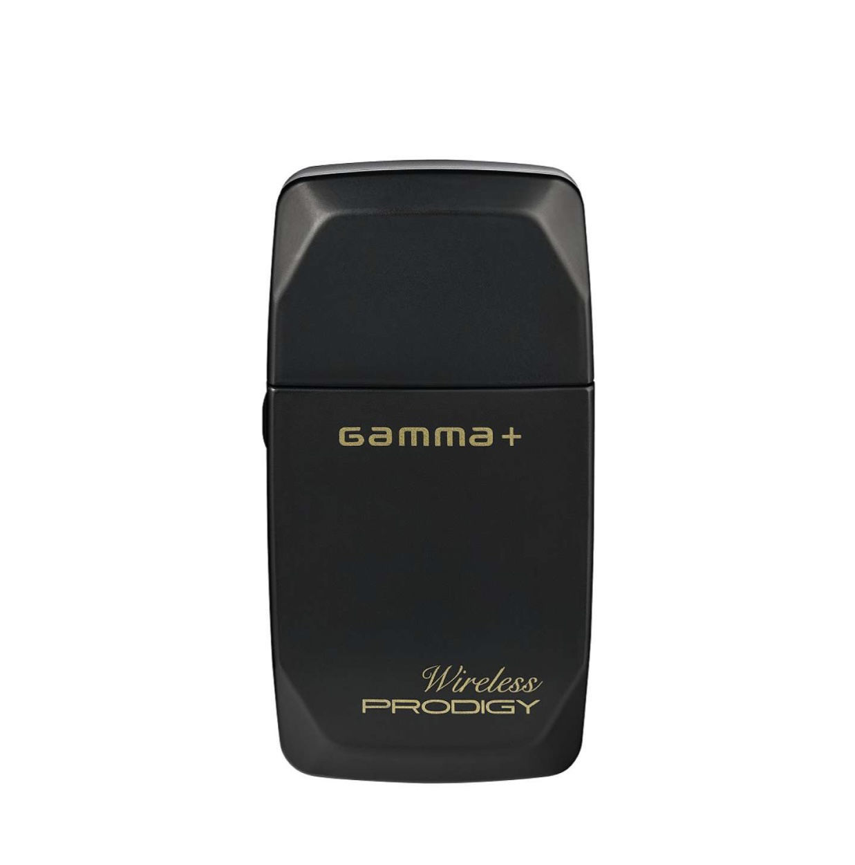 Aparelho preto compacto com texto dourado GAMMA+ Wireless PRODIGY