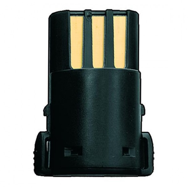 Adaptador USB preto com contactos dourados