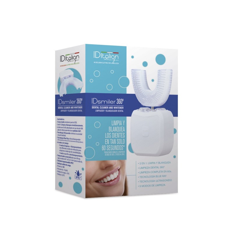 Caixa do IDstiller 360° com escova de dentes elétrica automática