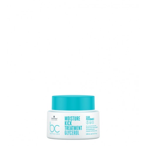 Frasco branco com tampa azul de creme hidratante Moisture Kick