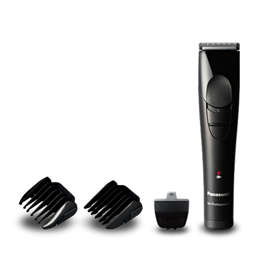 Máquina de cortar cabelo Panasonic com três pentes acessórios