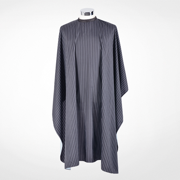 Camaleão de corte cinza escuro às riscas brancas