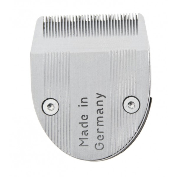Cabeça de corte metálica para máquina de barbear com 'Made in Germany'