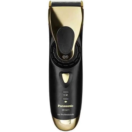 Máquina de cortar cabelo Panasonic ER1611 preto e dourado