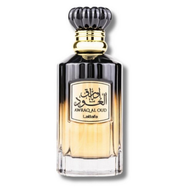Frasco de perfume Awraq Al Oud Lattafa