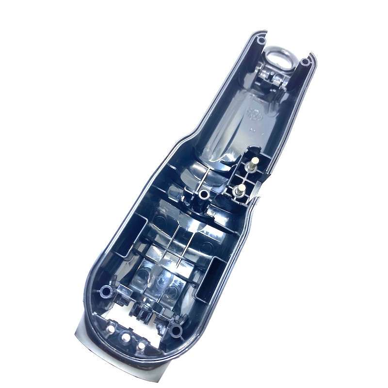 Carcaça interior preta de plástico para máquina de barbear