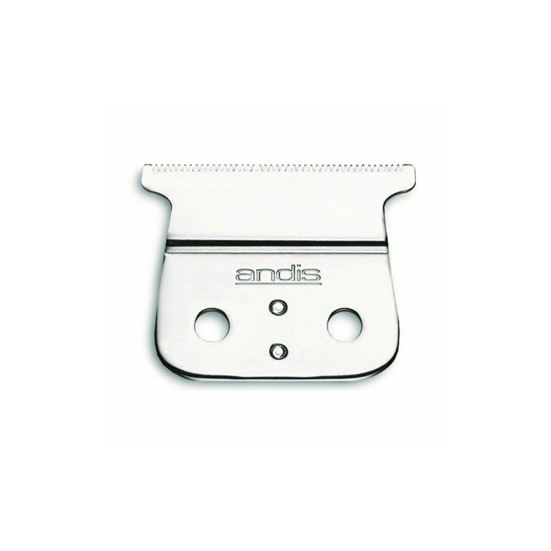 Lâmina de máquina de cortar cabelo andis em aço prateado