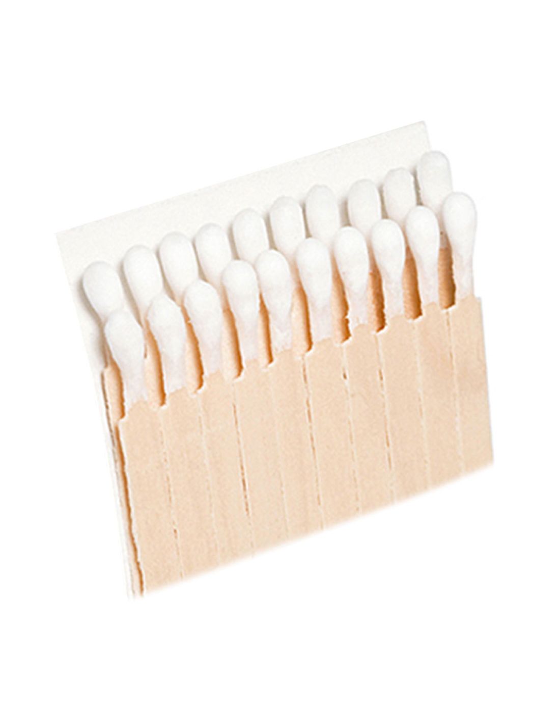 Caixa de fósforos com fósforos brancos e de madeira clara