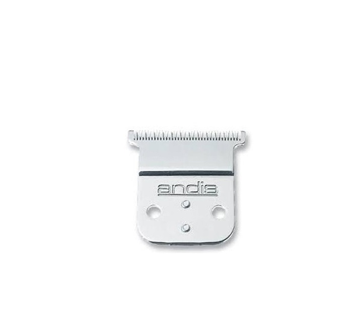 Lâmina metálica para máquina de cortar cabelo com a palavra andis