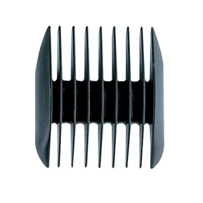 Pente de corte plástico preto para máquina de barbear