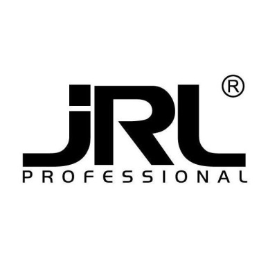 Logótipo preto e branco com texto 'JRL PROFESSIONAL' e símbolo de marca registada