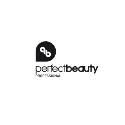 Logótipo da marca Perfect Beauty Professional em preto e branco.