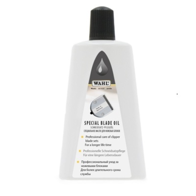 Frasco branco de óleo especial para lâminas WAHL com tampa preta