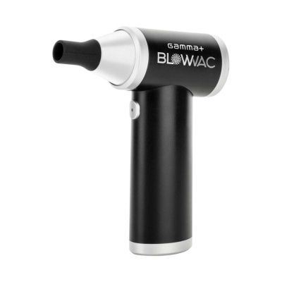 Secador de cabelo portátil preto e prateado GAMMA+ BLOWAC