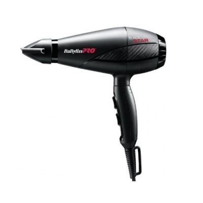 Secador de cabelo preto BaByliss PRO com concentrador
