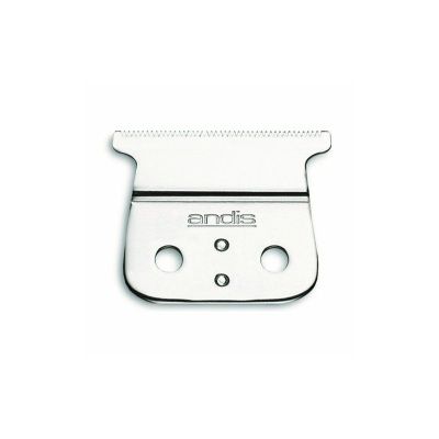Lâmina de máquina de cortar cabelo andis em aço prateado