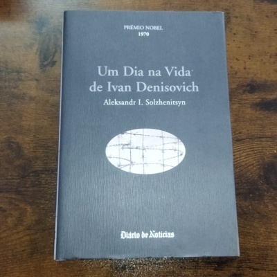 Capa de livro cinza com texto branco e imagem de arame farpado