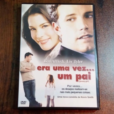 Capa de DVD do filme 'Era uma vez... um pai' com Ben Affleck e Liv Tyler