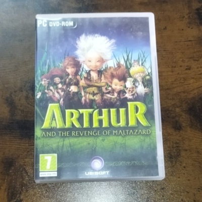 Capa de jogo PC DVD-ROM Arthur and the Revenge of Maltazard