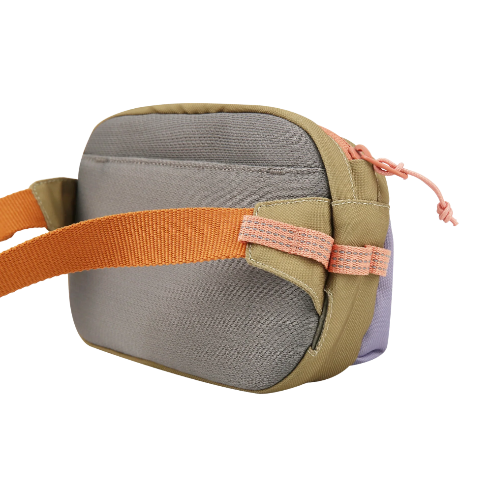 Alpha 360 - Bolsa - lavanda Bolsa tipo pochete com tecido em várias cores e alça laranja