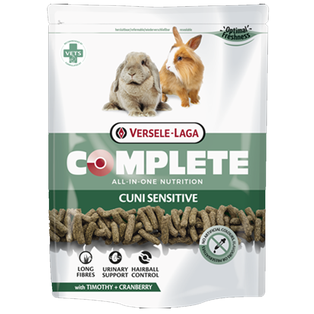 Cuni Sensitive Complete - Versele_Laga Embalagem de alimento para coelhos Versele-Laga Complete Cuni Sensitive