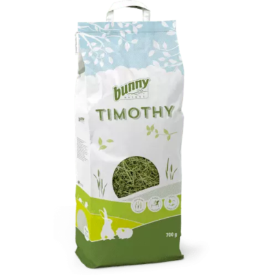 Saco de feno para animais TIMOTHY da Bunny Nature com janela transparente e desenhos de animais