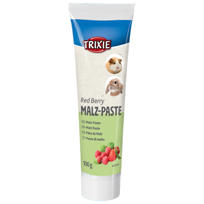 Bisnaga Trixie Malz-Paste para pequenos roedores com framboesa, 100g