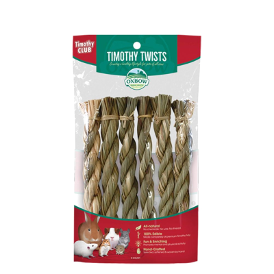 Pacote transparente com feno trançado para roedores, marca Oxbow