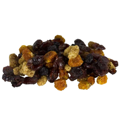 Mistura de frutos secos desidratados variados