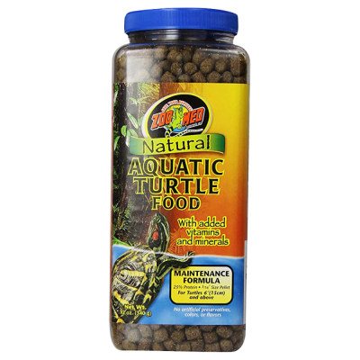 Frasco de comida para tartarugas aquáticas Natural da marca ZOOMED