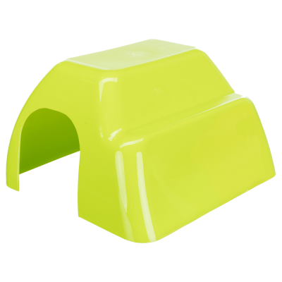 Suporte plástico amarelo brilhante para pés ou objetos